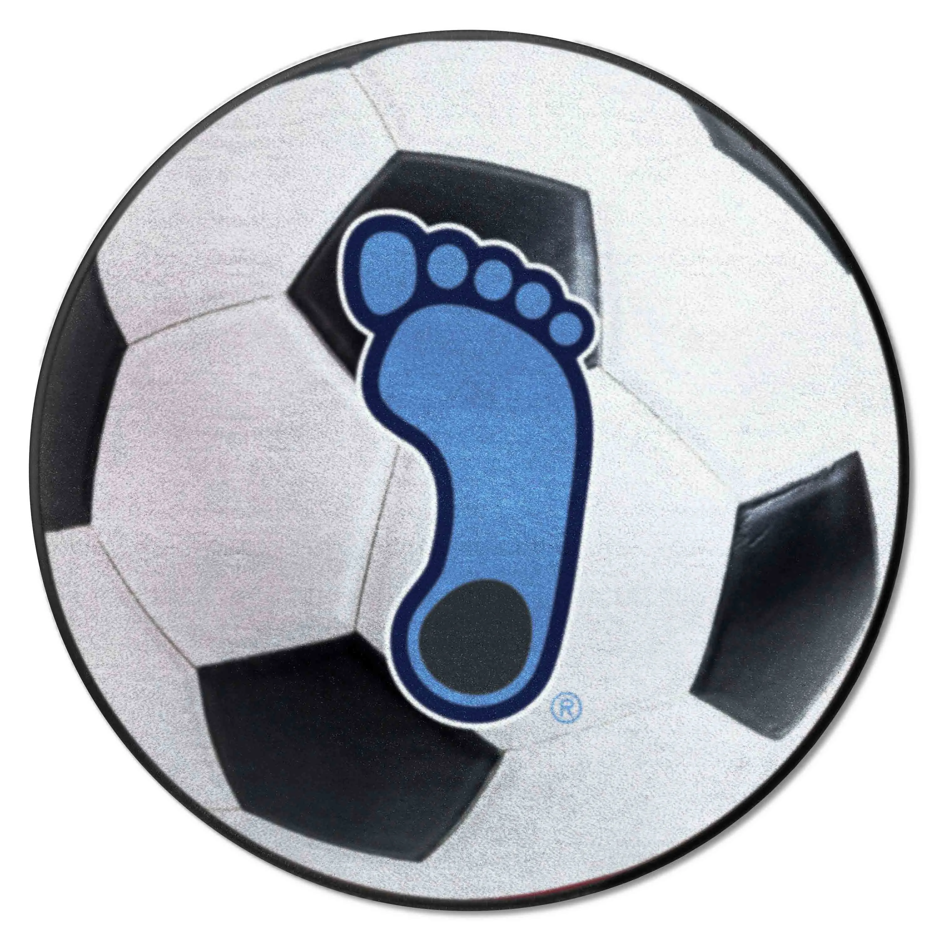 UNC Chapel Hill Soccer Ball Mat