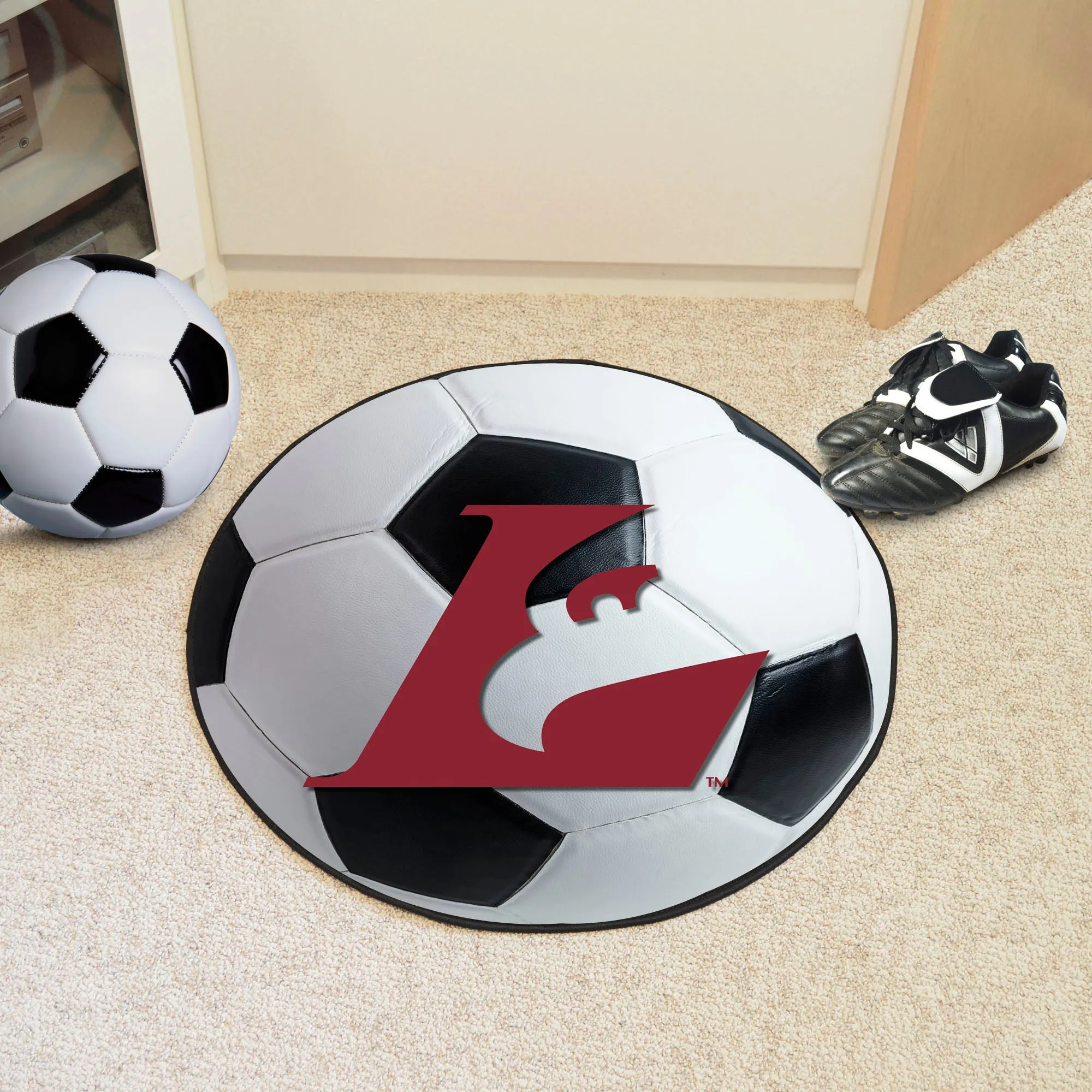 Univ of Wisconsin La Crosse Soccer Ball Mat