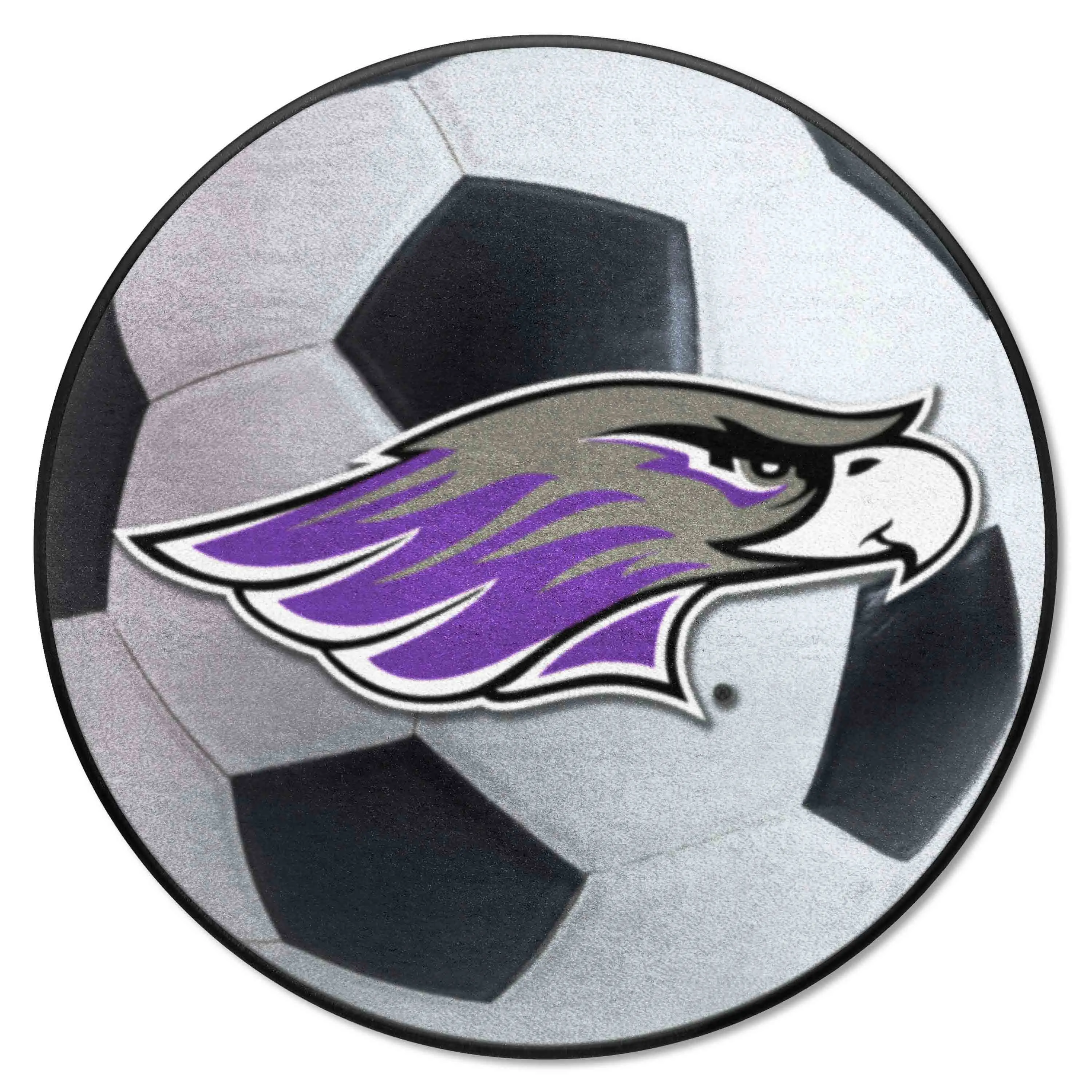 Univ of Wisconsin Whitewater Soccer Ball Mat