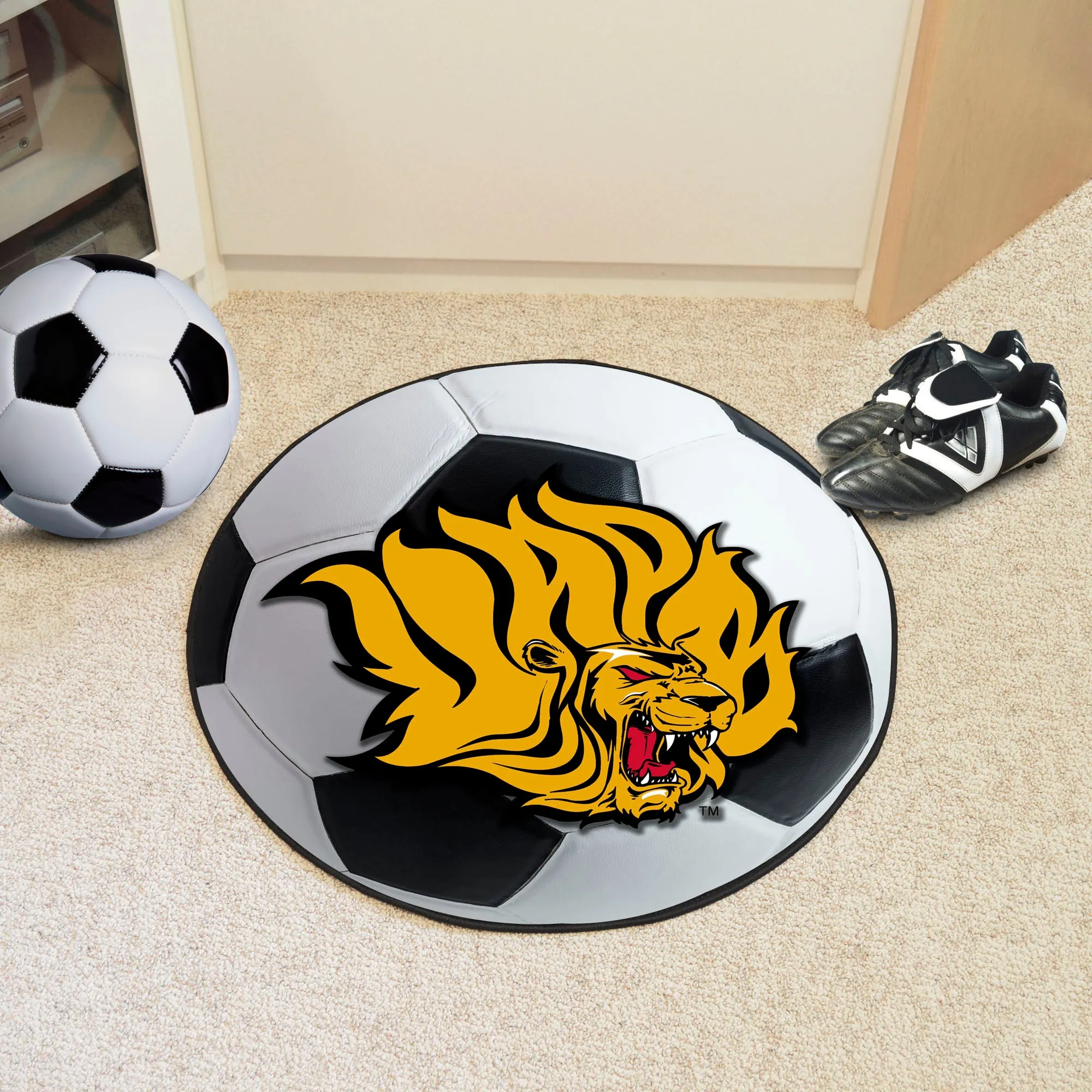University of Arkansas-Pine Bl Soccer Ball Mat