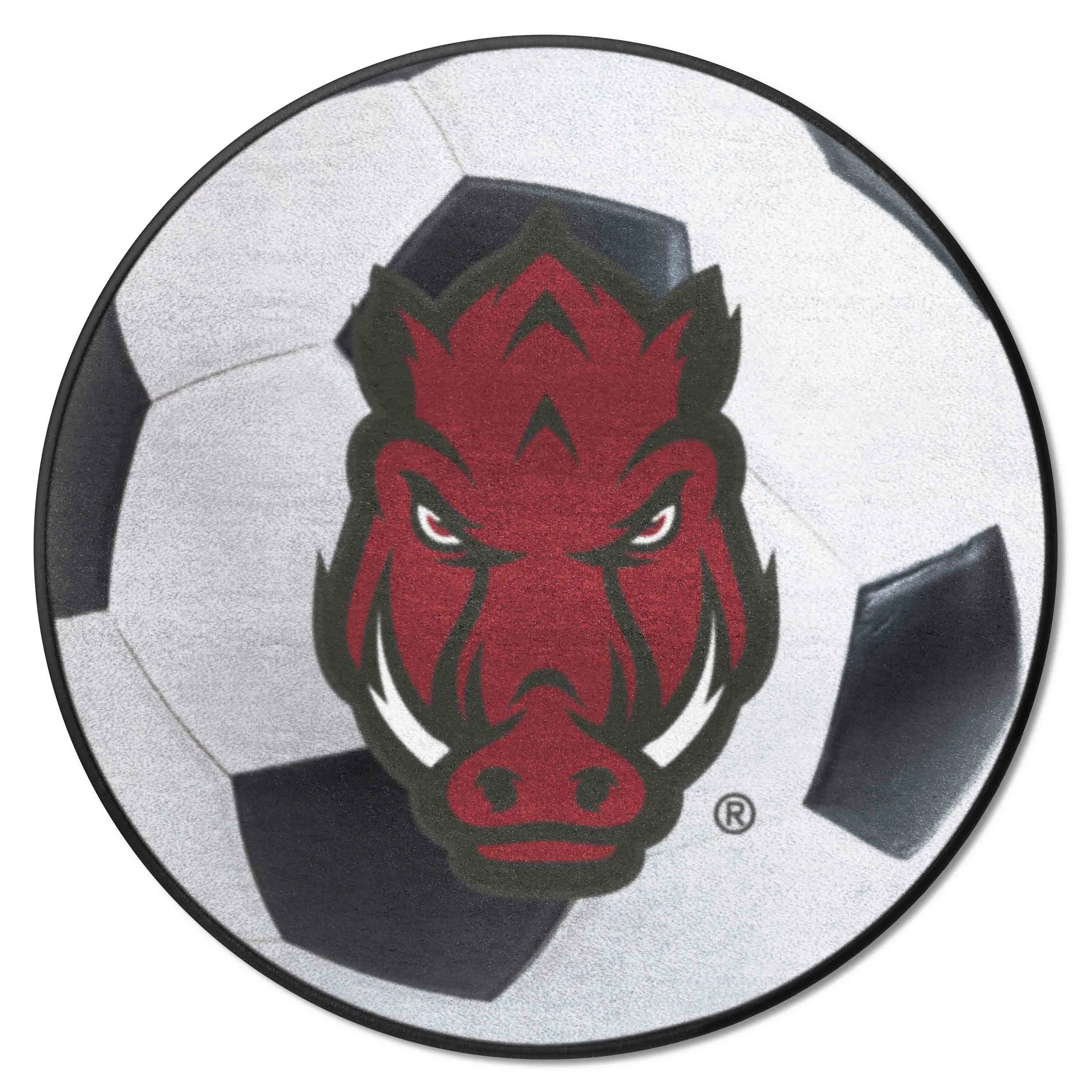 University of Arkansas Soccer Ball Mat