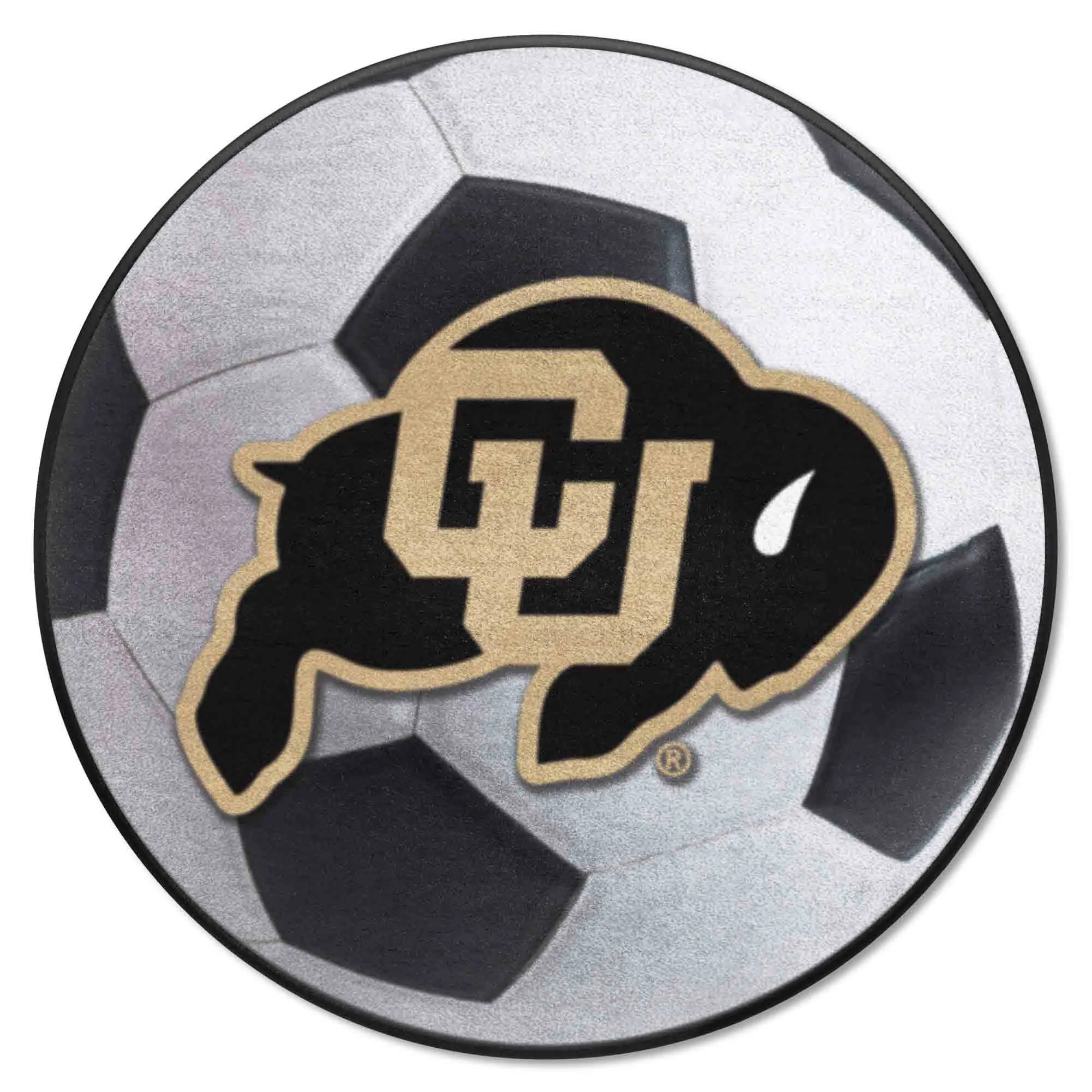 University of Colorado Soccer Ball Mat