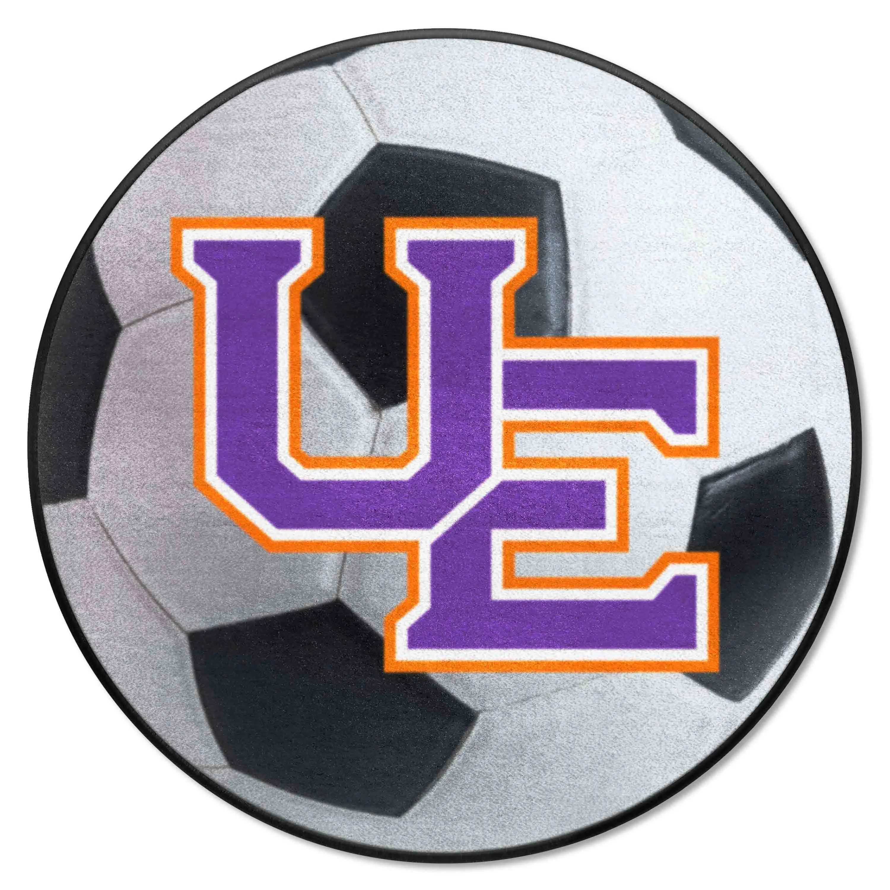 University of Evansville Soccer Ball Mat