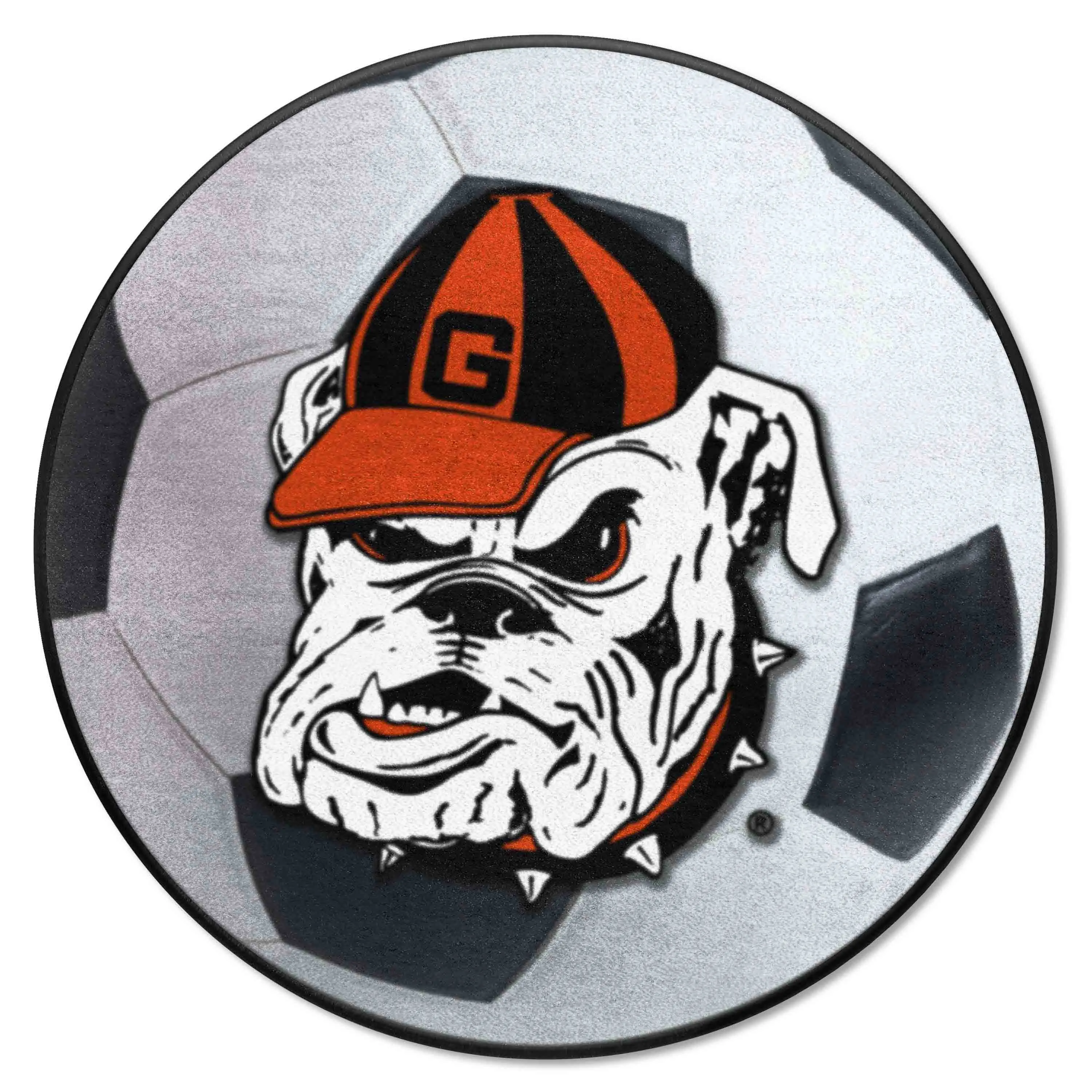 University of Georgia Soccer Ball Mat
