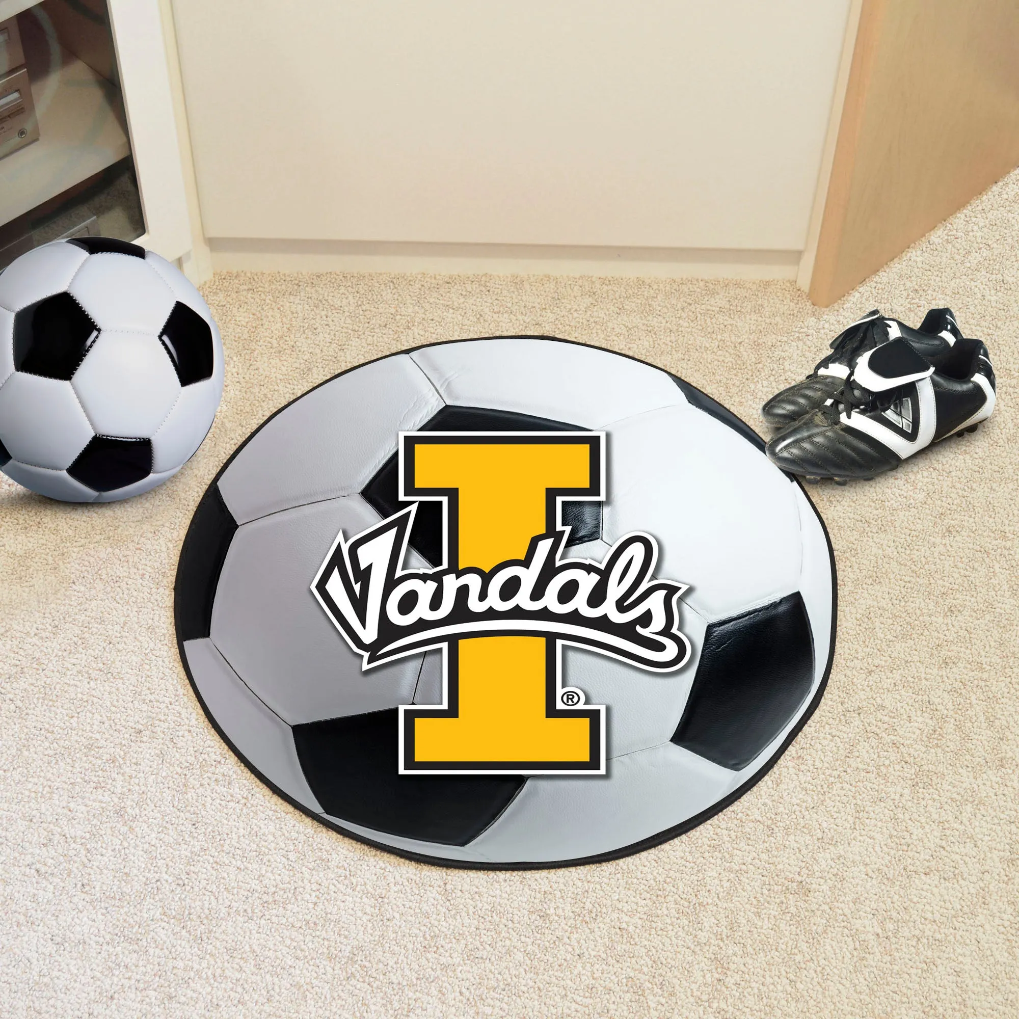 University of Idaho Soccer Ball Mat