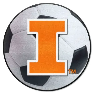 University of Illinois Soccer Ball Mat