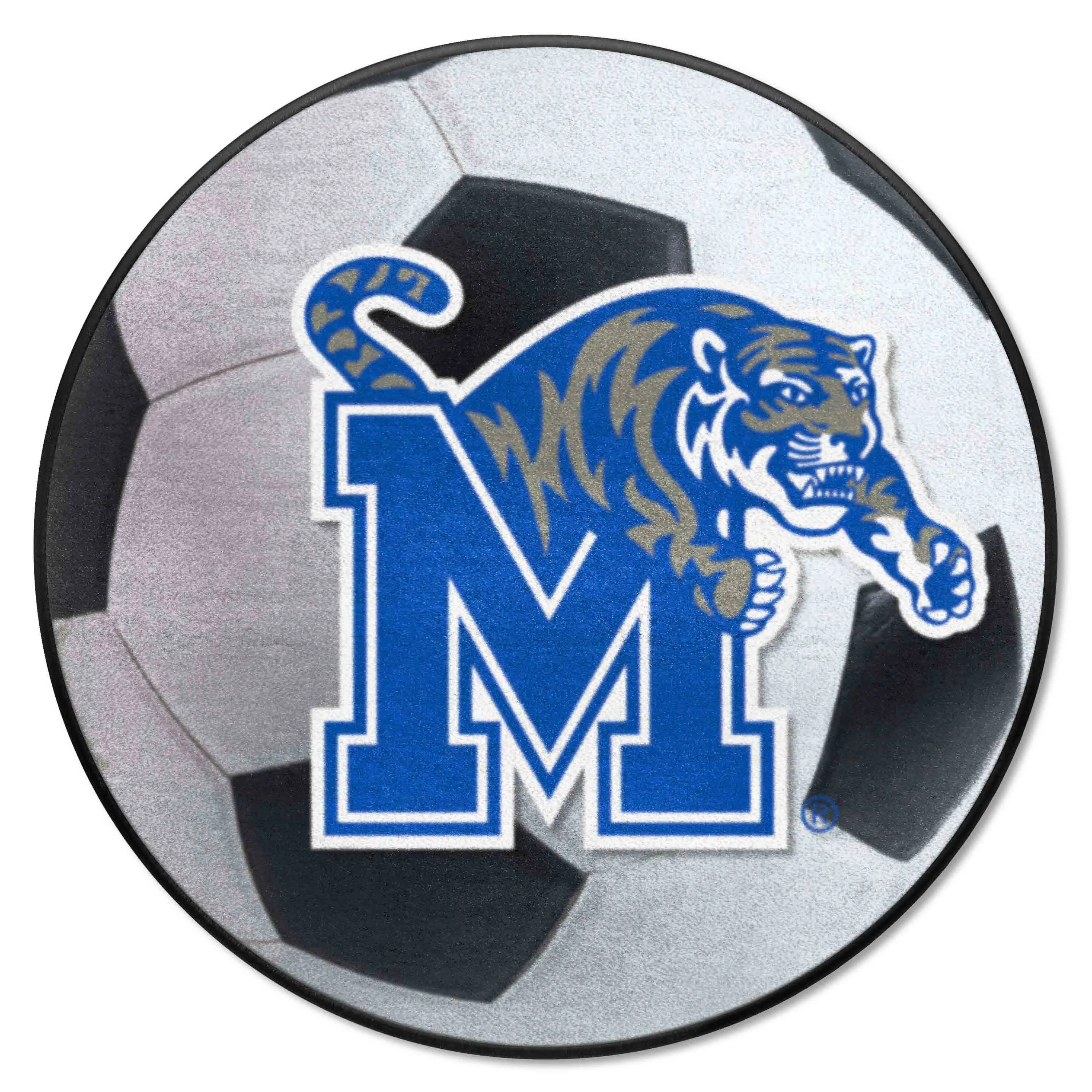 University of Memphis Soccer Ball Mat