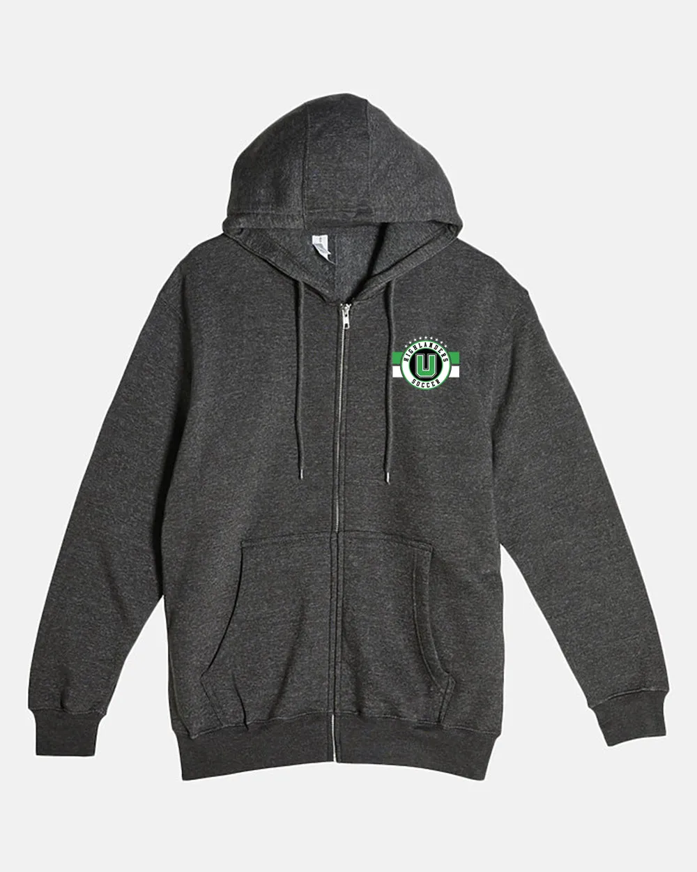Upland High School Soccer Zip Up Hoodie