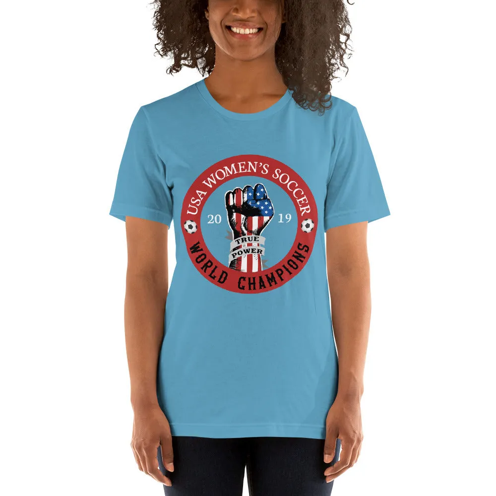 USA Women's Soccer 2019 Champion T-shirt