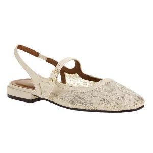 Villa Dream Lace Slingback Mule
