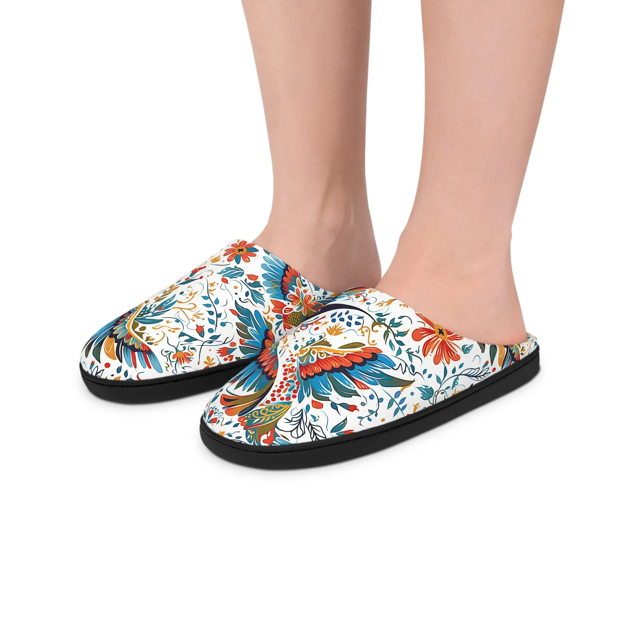 Women's Indoor Slippers - Colibri Abstract