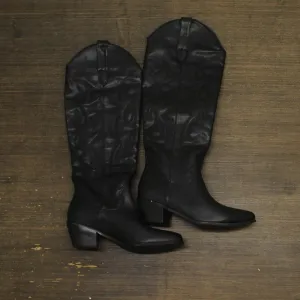 Womens Western Cowboy Boots 1676074ffeca42 Black 9M