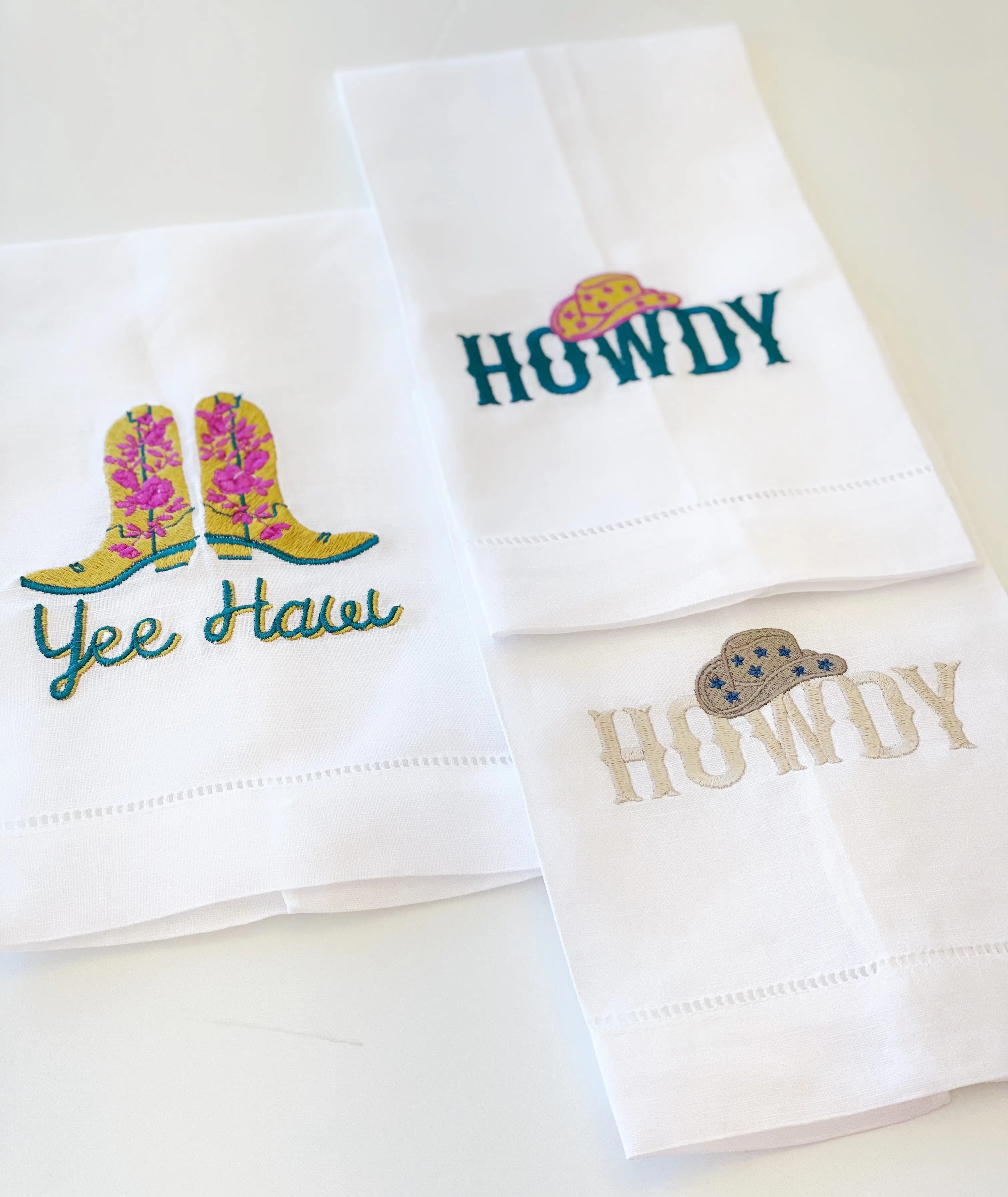 Yeehaw Boots Cocktail Napkin